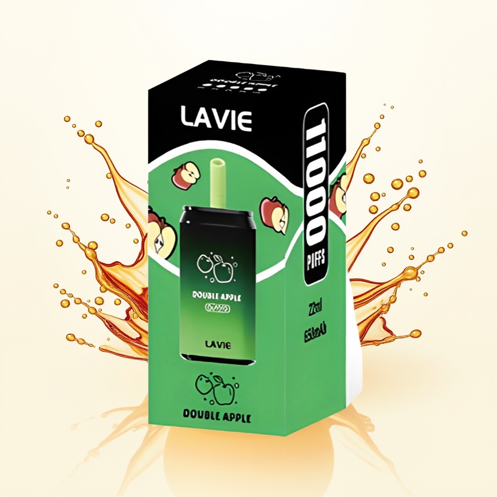 Lavie Aurora 11000 Podwójne Jabłko 22ML 650mAh