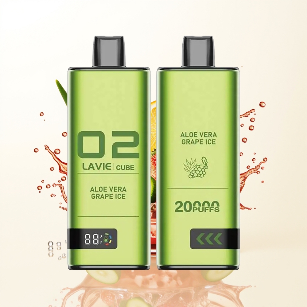 Lavie Cube 20000 Aloes Winogrono Lód 600mAh 28ML