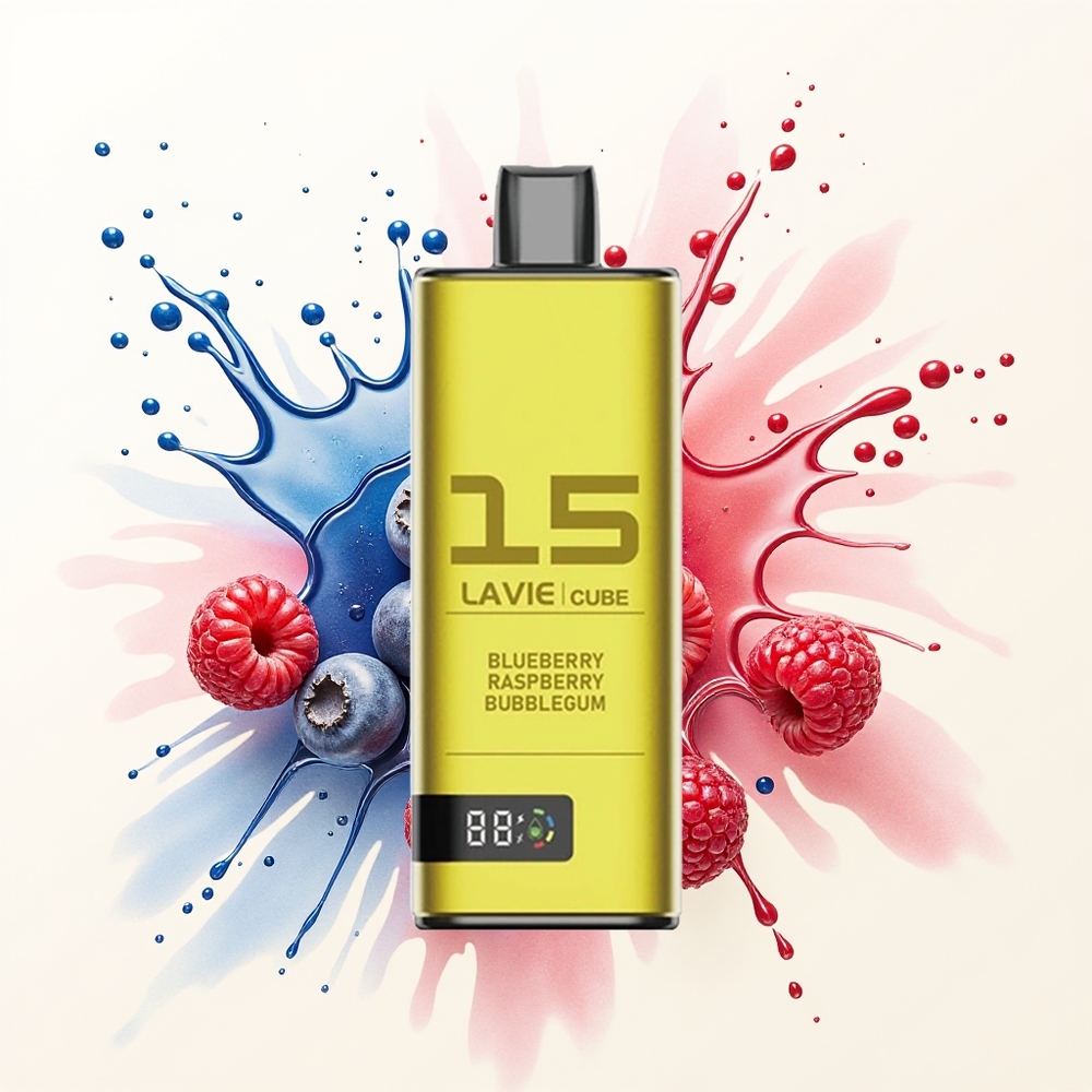 Lavie Cube 20000 Borówka Malina Bubblegum 28ML Type C