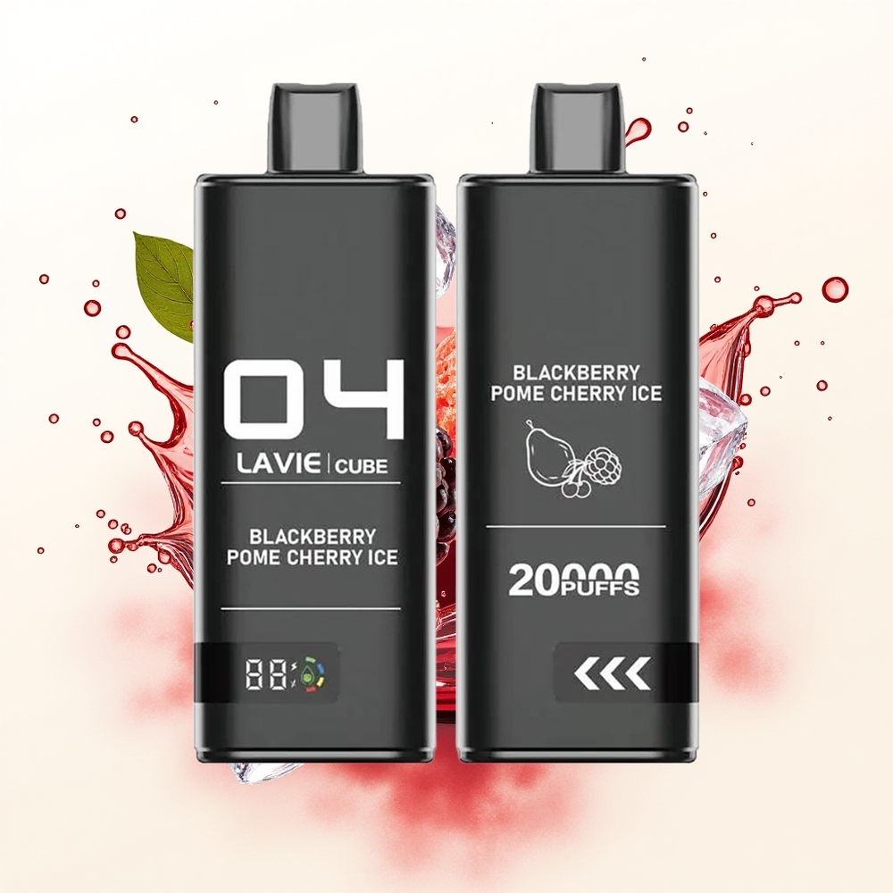Lavie Cube 20000 Jeżynowy Granatowy Lód Wiśniowy 28ML 600mAh