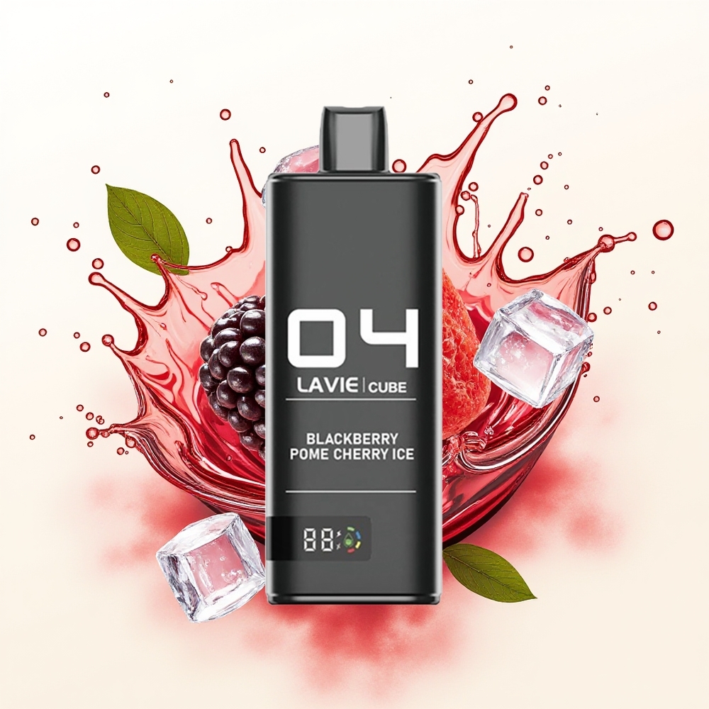 Lavie Cube 20000 Jeżynowy Granatowy Lód Wiśniowy 28ML 600mAh