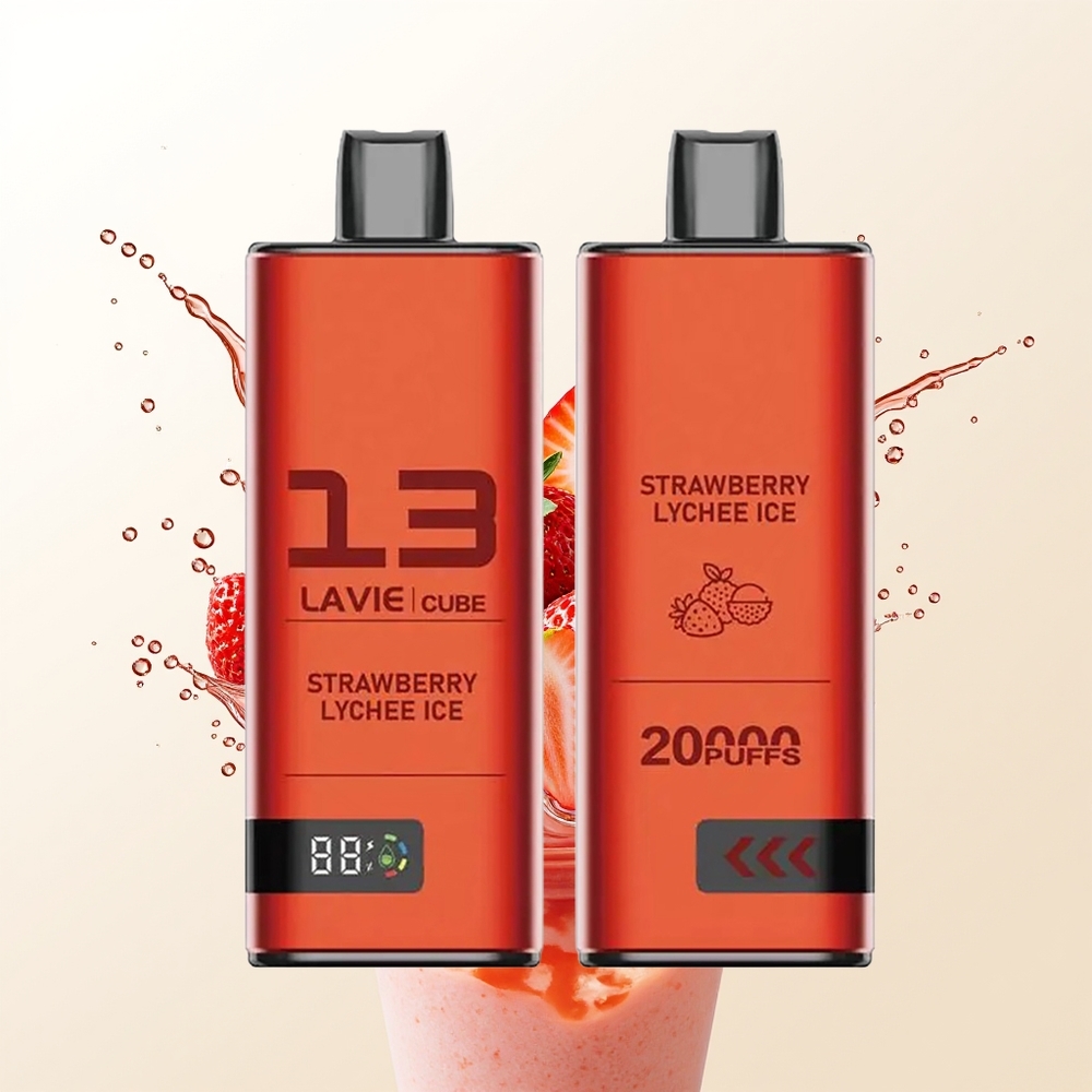 Lavie Cube 20000 Truskawka Liczi Lód 28ML 600mAh
