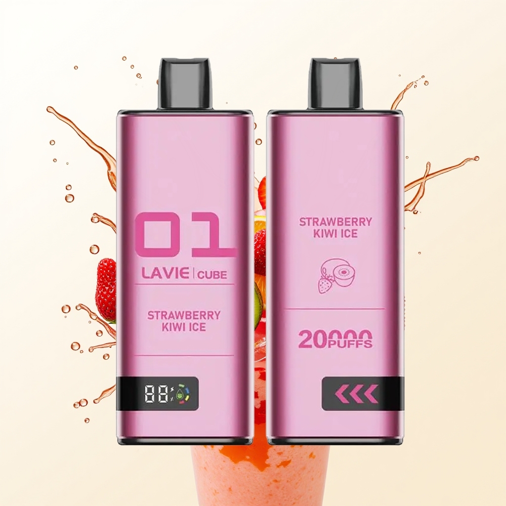 Lavie Cube 20000 Truskawkowy Kiwi Lód 28ML Type C