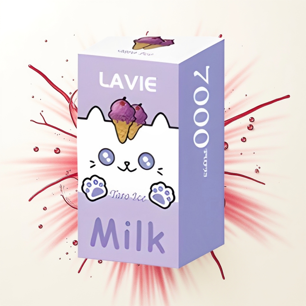 Lavie Milk 7000 Lód Winogronowy 16ML 600mAh