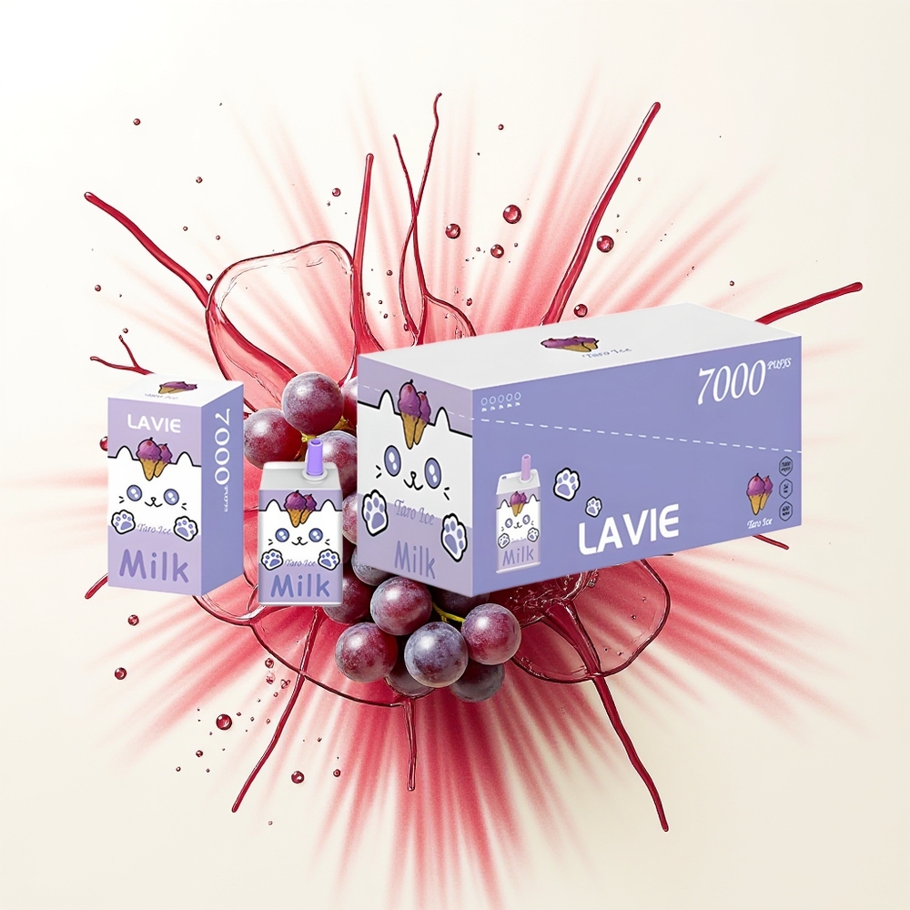 Lavie Milk 7000 Lód Winogronowy 16ML 600mAh