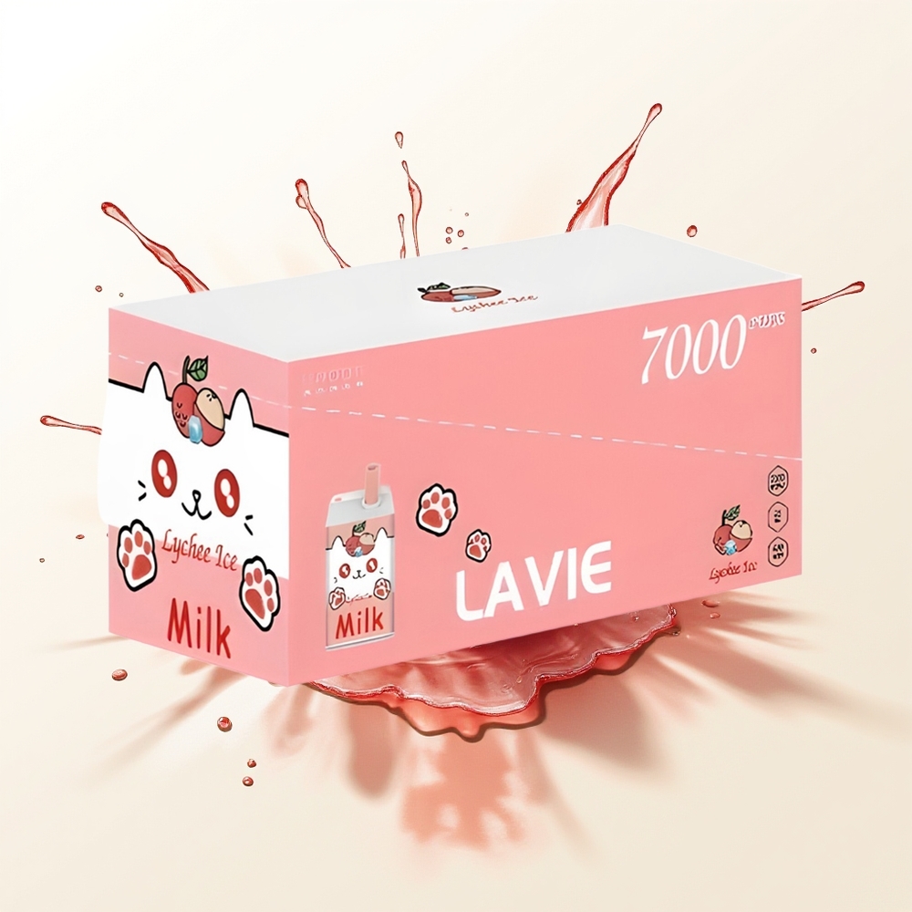 Lavie Milk 7000 Lód z Liczi 600mAh 16ML