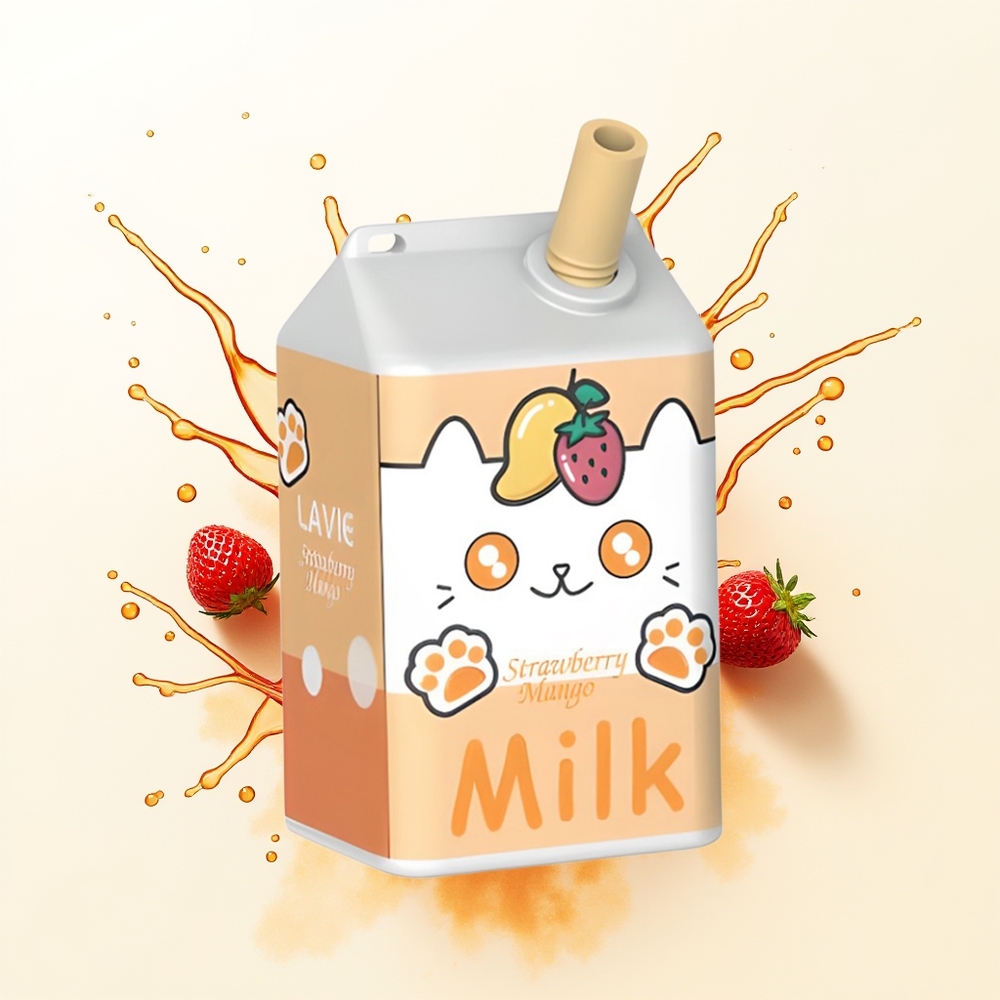 Lavie Milk 7000 Truskawkowo-Mango 600mAh 16ML