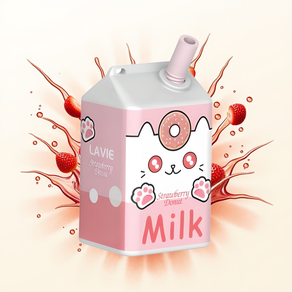 Lavie Milk 7000 Truskawkowy Pączek 600mAh 16ML