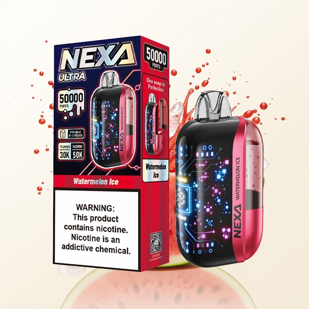 NEXA Ultra 50000 Arbuzowy Lód Ultra 20ml 0.9ohm