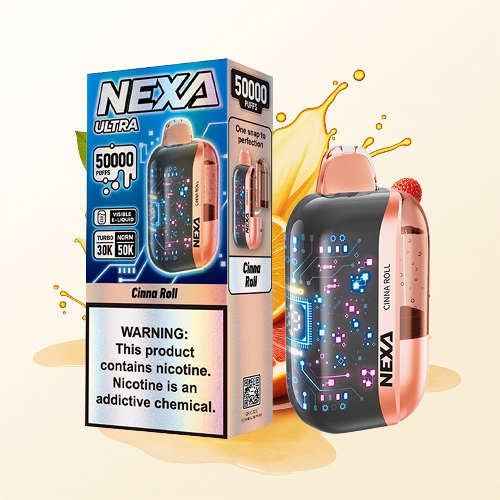 NEXA Ultra 50000 Cynamonowa Bułeczka Ultra Dual Mesh Typ-C