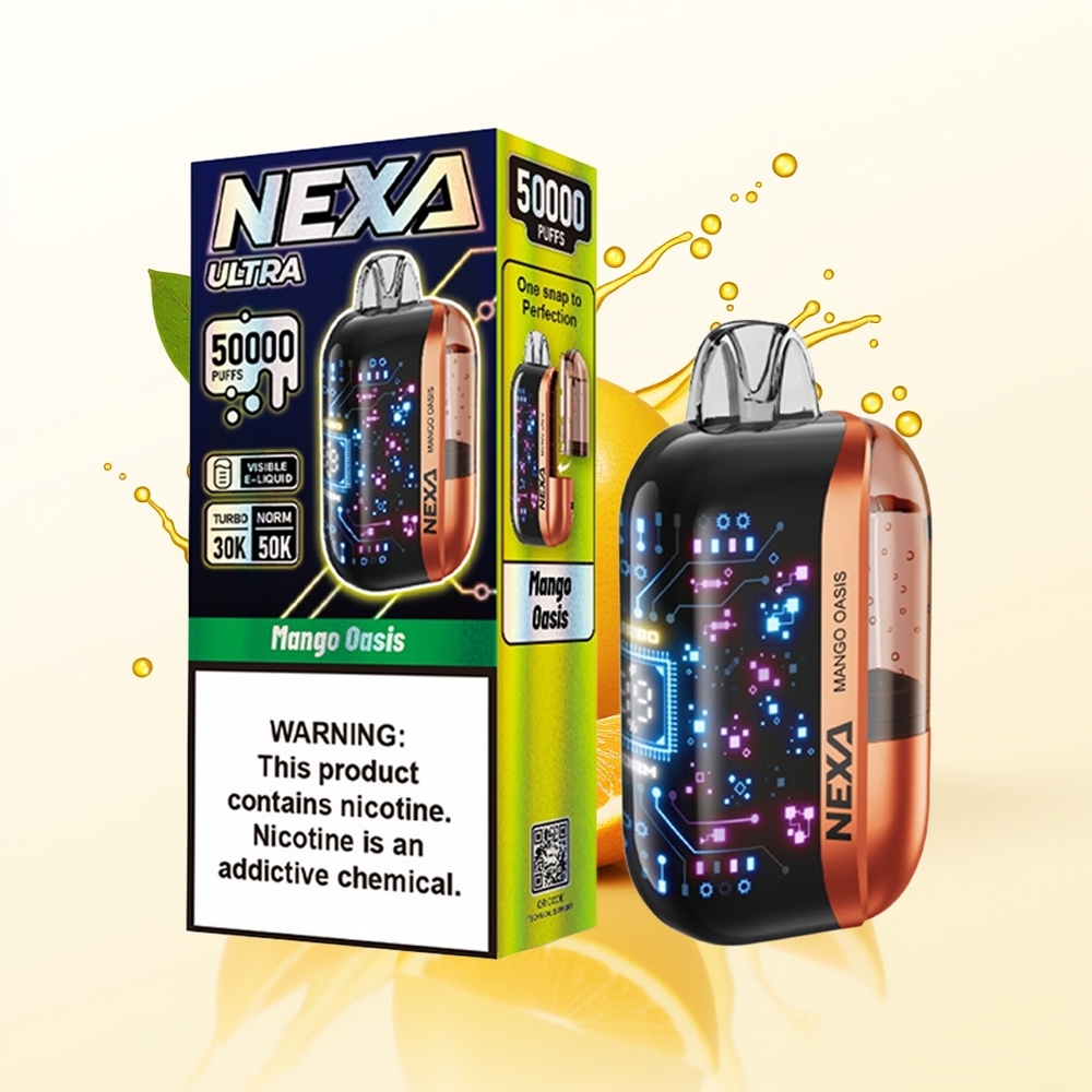 NEXA Ultra 50000 Mango Oaza 20ml Dual Mesh