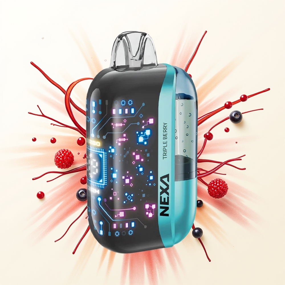 NEXA Ultra 50000 Potrójna Jagoda 20ml Dual Mesh