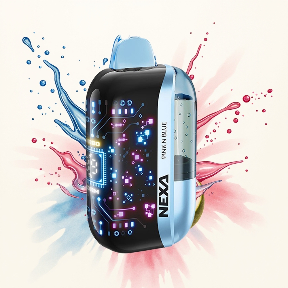 NEXA Ultra 50000 Różowy i Niebieski Ultra 20ml Dual Mesh