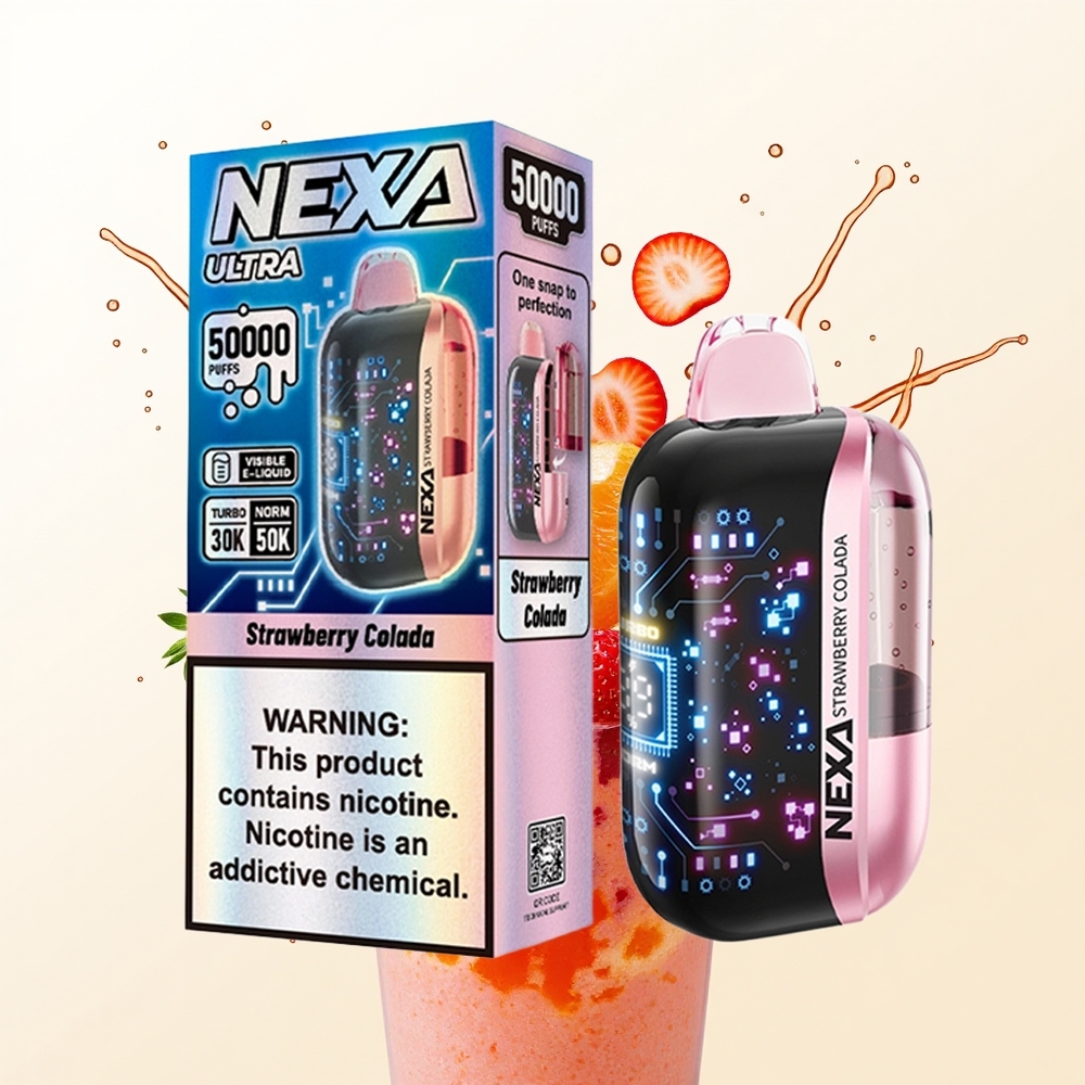 NEXA Ultra 50000 Truskawkowa Colada 20ml 0.9ohm