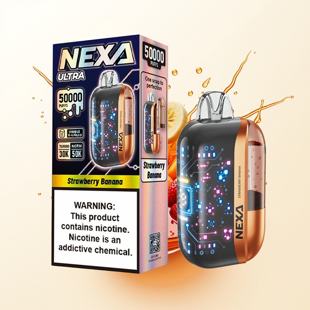 NEXA Ultra 50000 Truskawkowo-Bananowy Ultra 20ml Typ-C