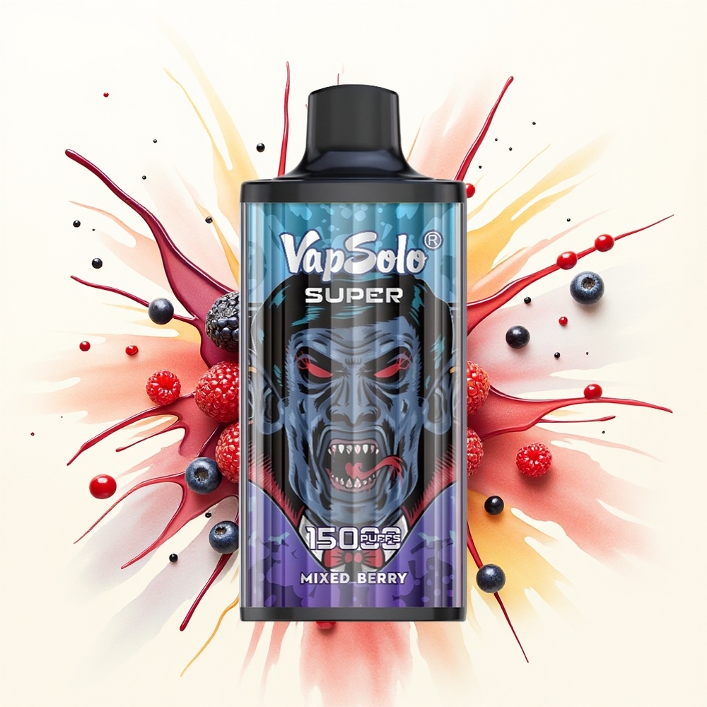 Vapsolo Super 15000 Mieszane Jagody 40ml 850mAh