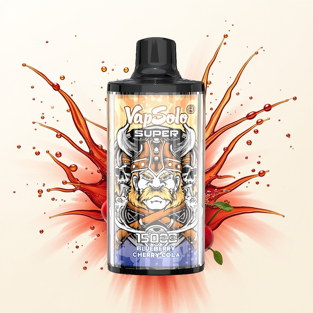 Vapsolo Super 15000 Wiśniowa Cola 850mah Mesh Type-C
