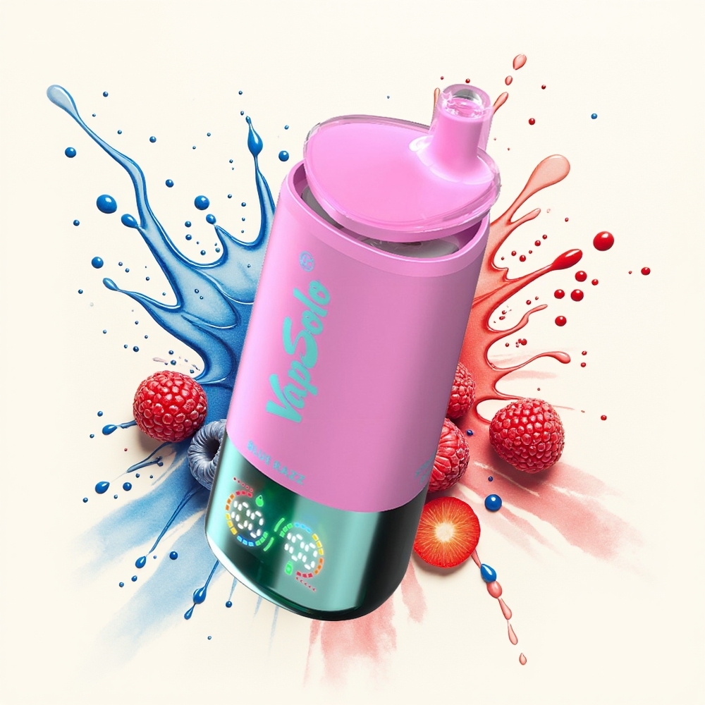 Vapsolo Triple 30000 Niebieska Malina 40ml Type-C