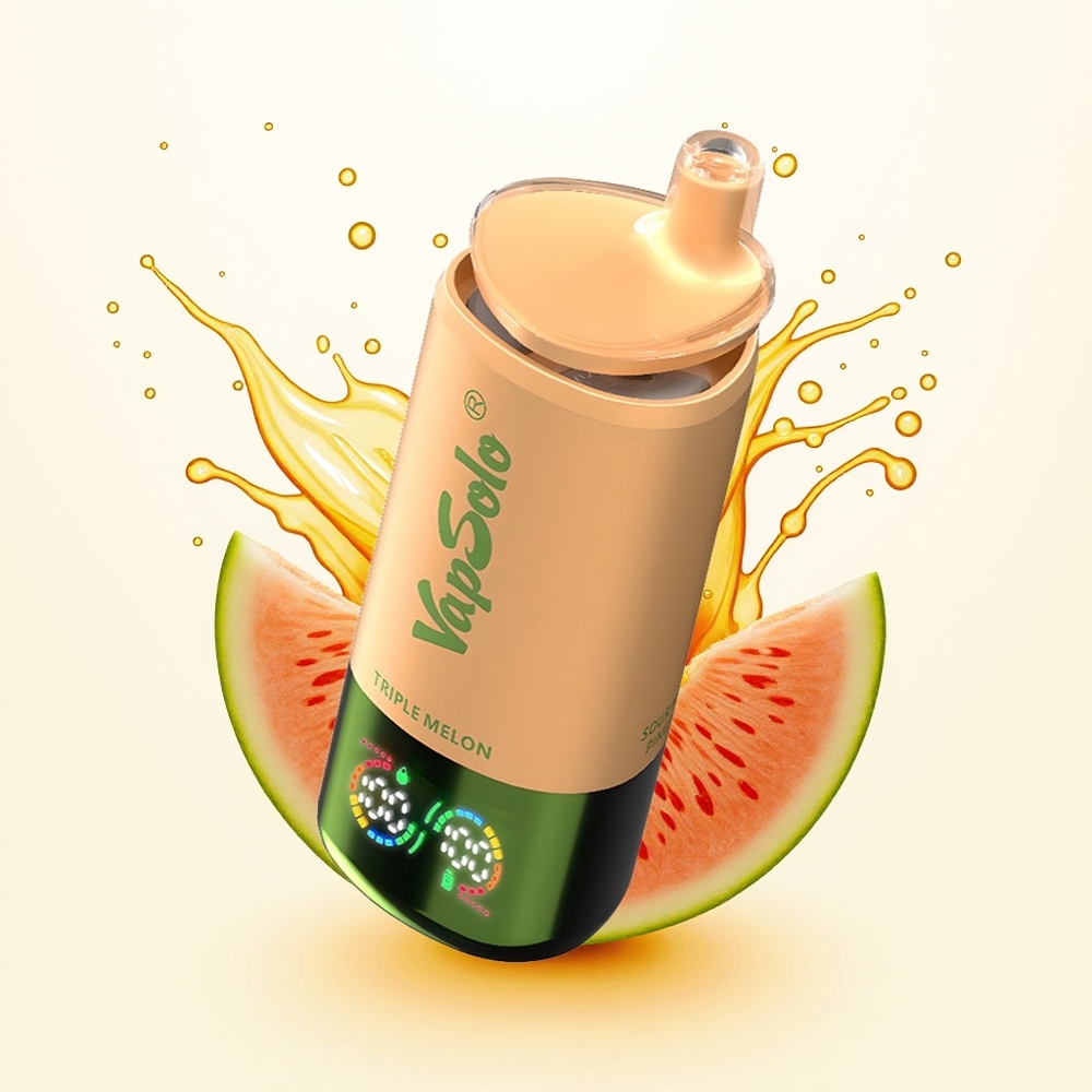 Vapsolo Triple 30000 Potrójny Melon 40ml Type-C