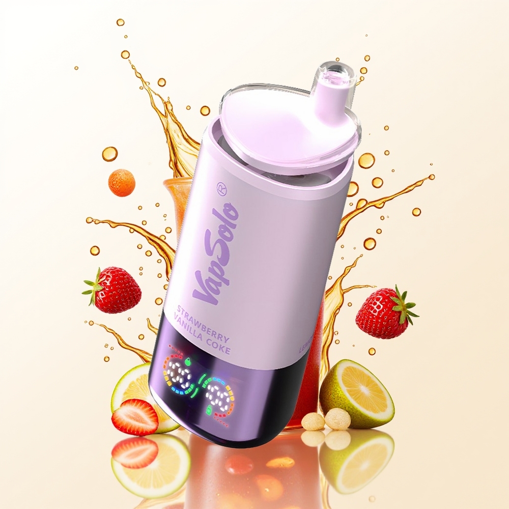 Vapsolo Triple 30000 Truskawkowo-Waniliowa Cola 40ml Typ-C