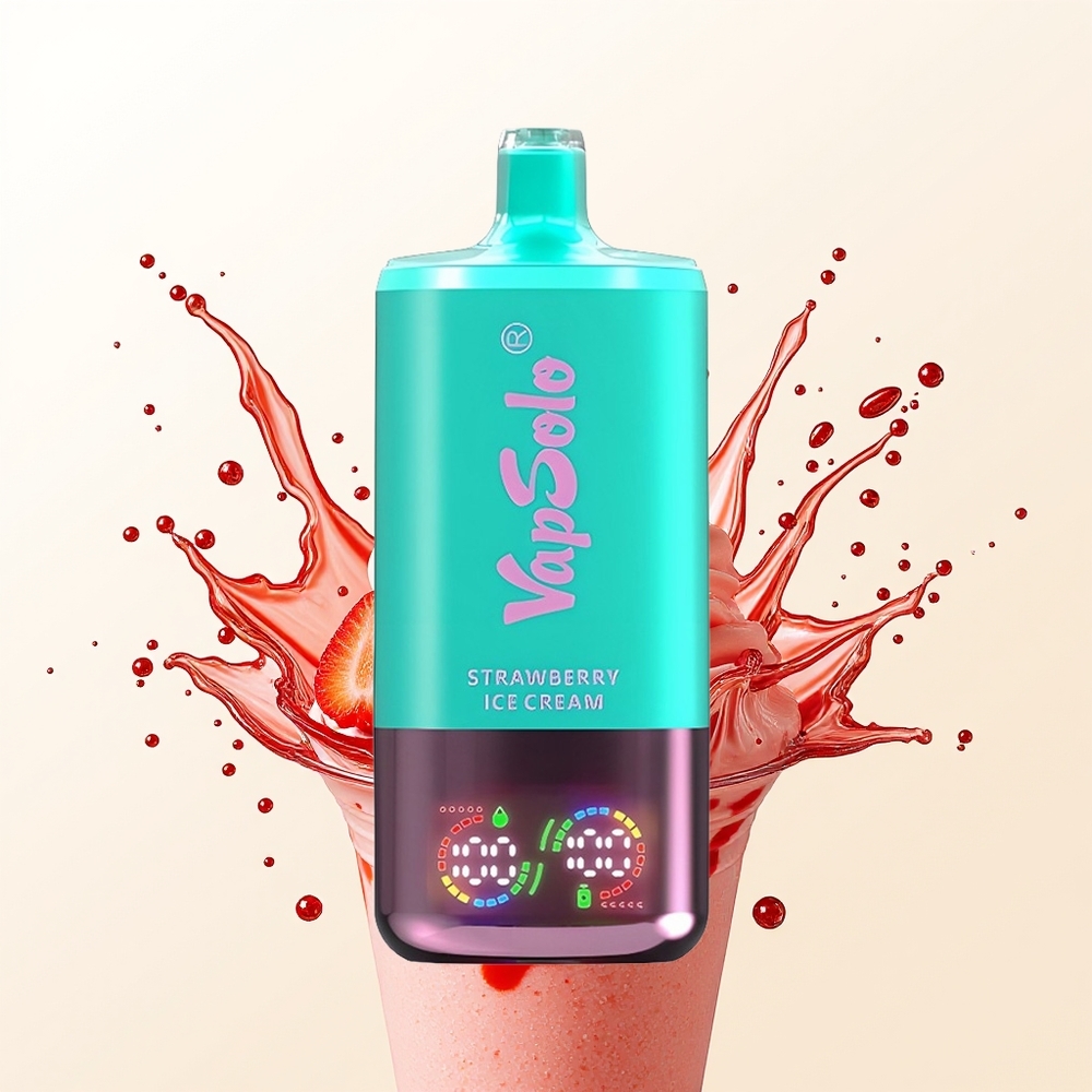 Vapsolo Triple 30000 Truskawkowy Lód Kremowy 40ml Type-C