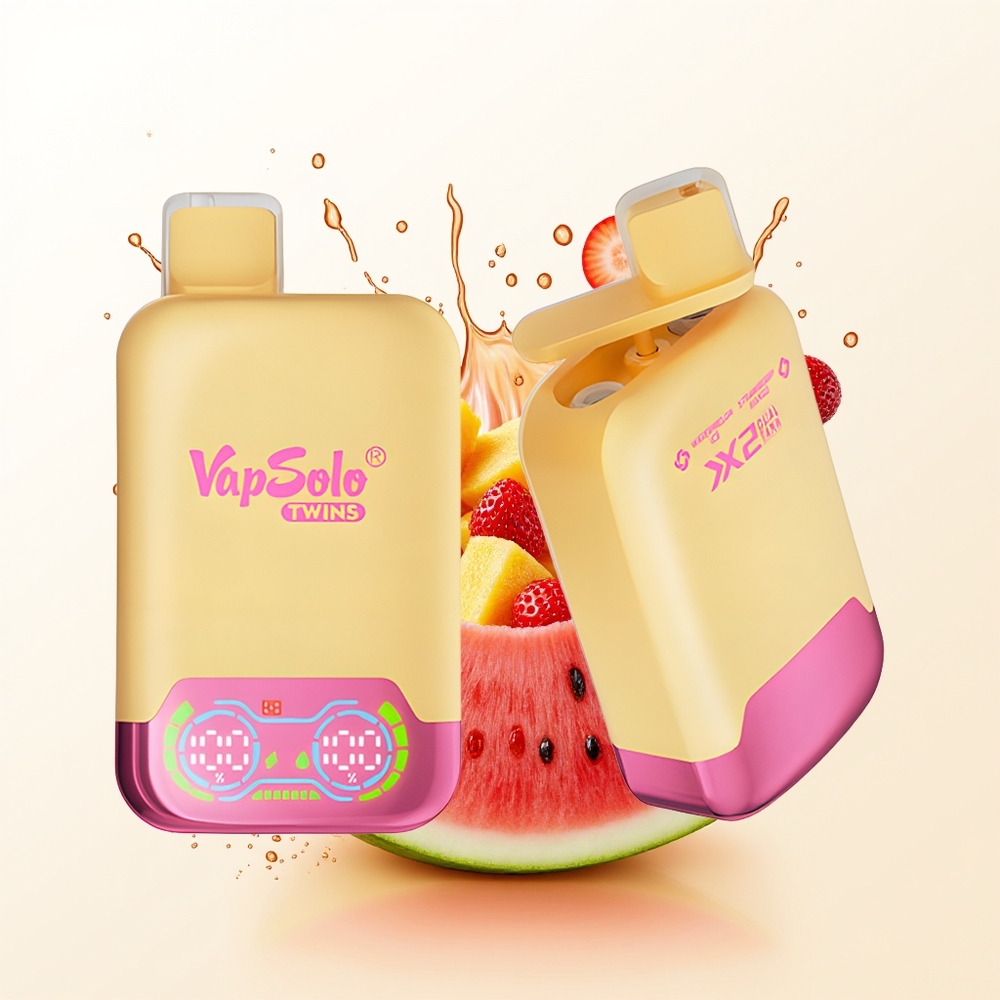 Vapsolo Twins 20000 Arbuzowy Lód & Truskawkowy Mango 40ml Twin