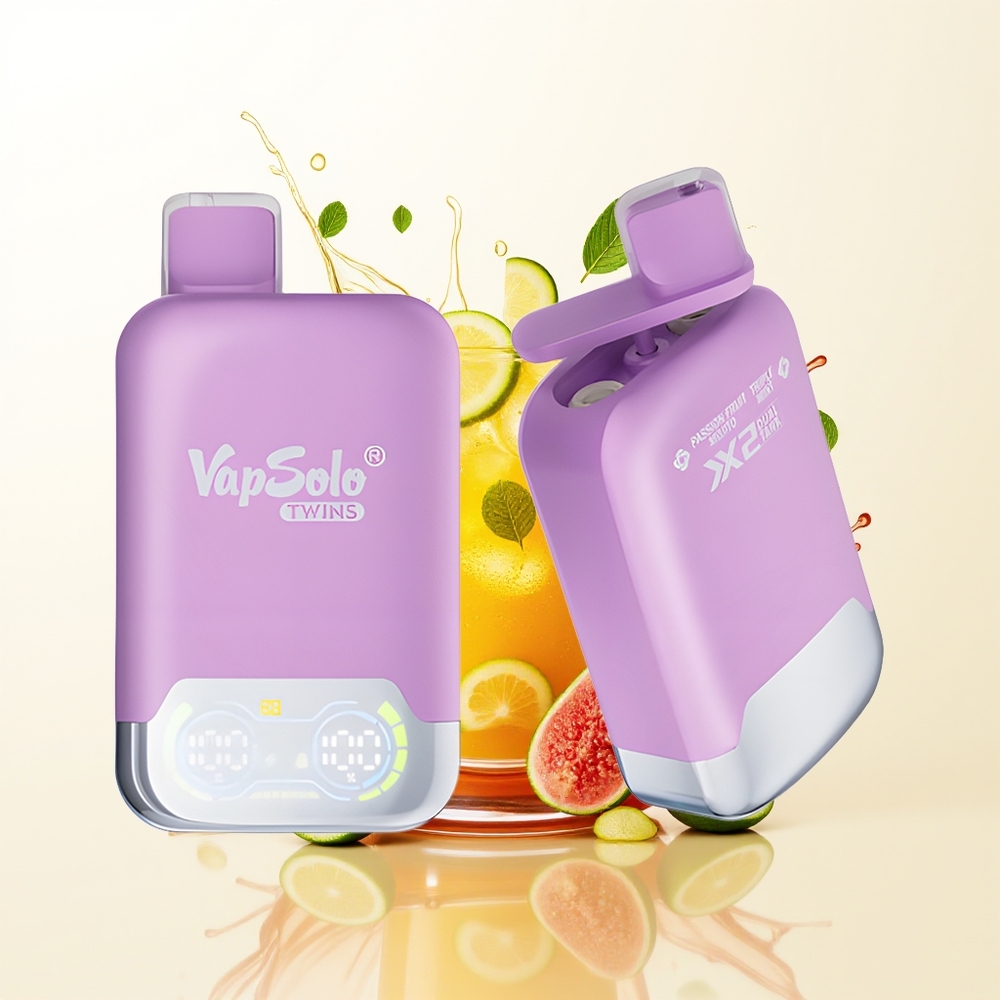 Vapsolo Twins 20000 Passion Fruit Mojito & Triple Mint Type-C Podwójny Zbiornik 40 ml