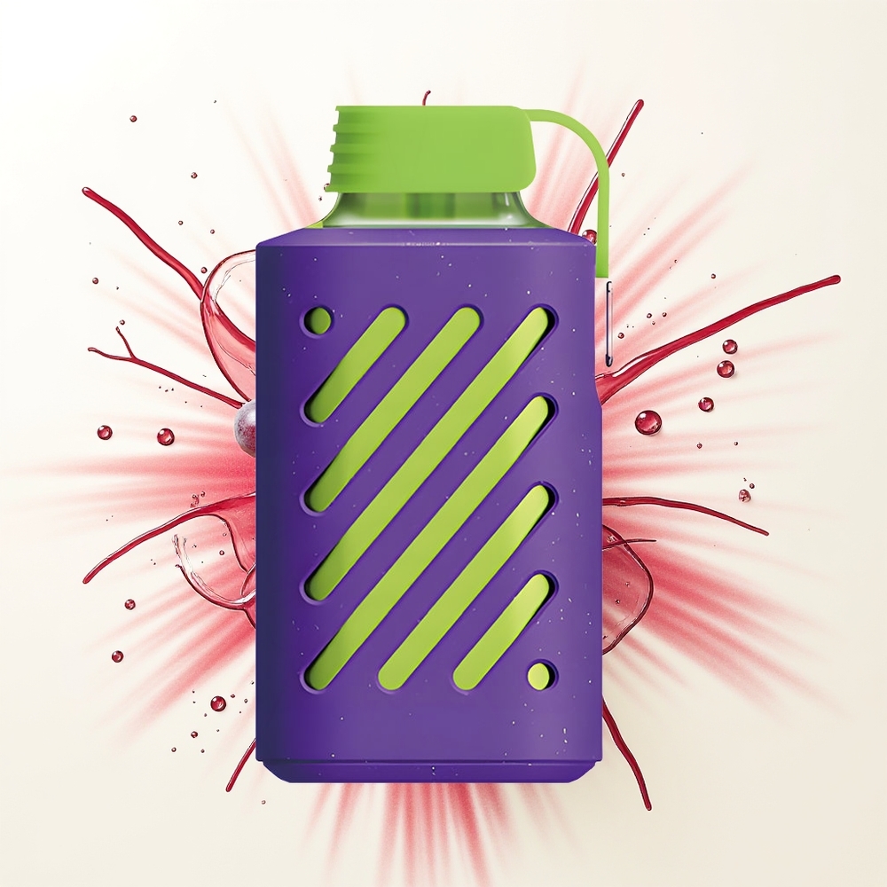 VOZOL GEAR 10000 Grape Ice z VAMT Mesh Coil i 20 ml Pojemności Płynu