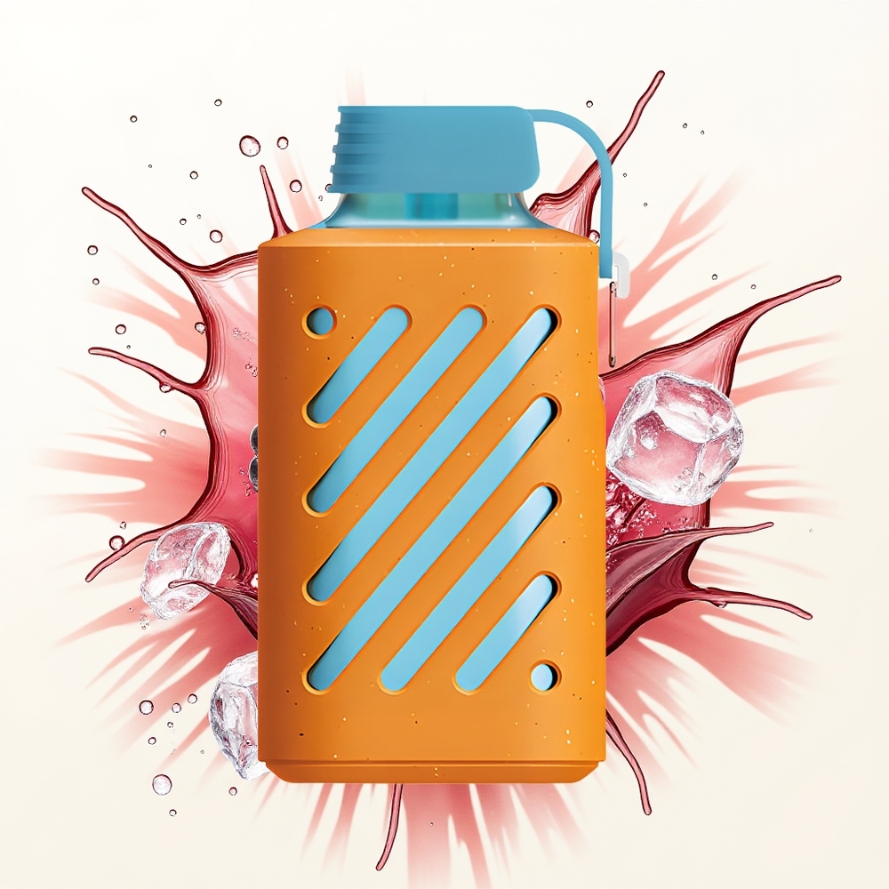 VOZOL GEAR 10000 Jeżyna Lód z Funkcjonalną Klamrą i Pojemnością 20 ml