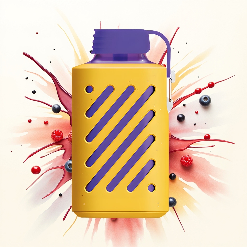 VOZOL GEAR 10000 Jednorazowe E-papierosy Mieszane Jagody z VAMT Mesh Coil i 20 ml Pojemnością Płynu
