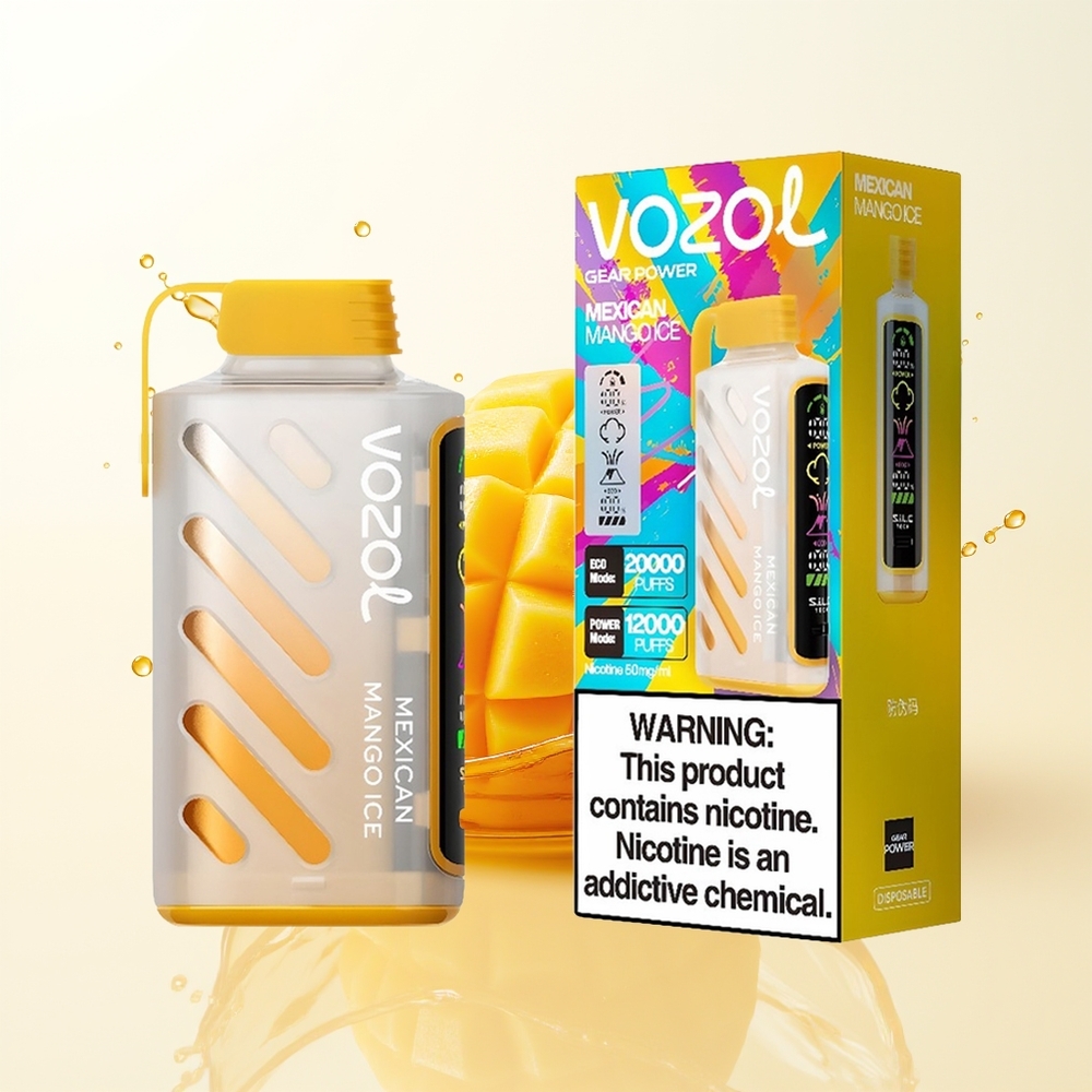 VOZOL Gear Power 20000 Lodowy Mango z Podwójną Siatką i Ekranem Pełnoekranowym