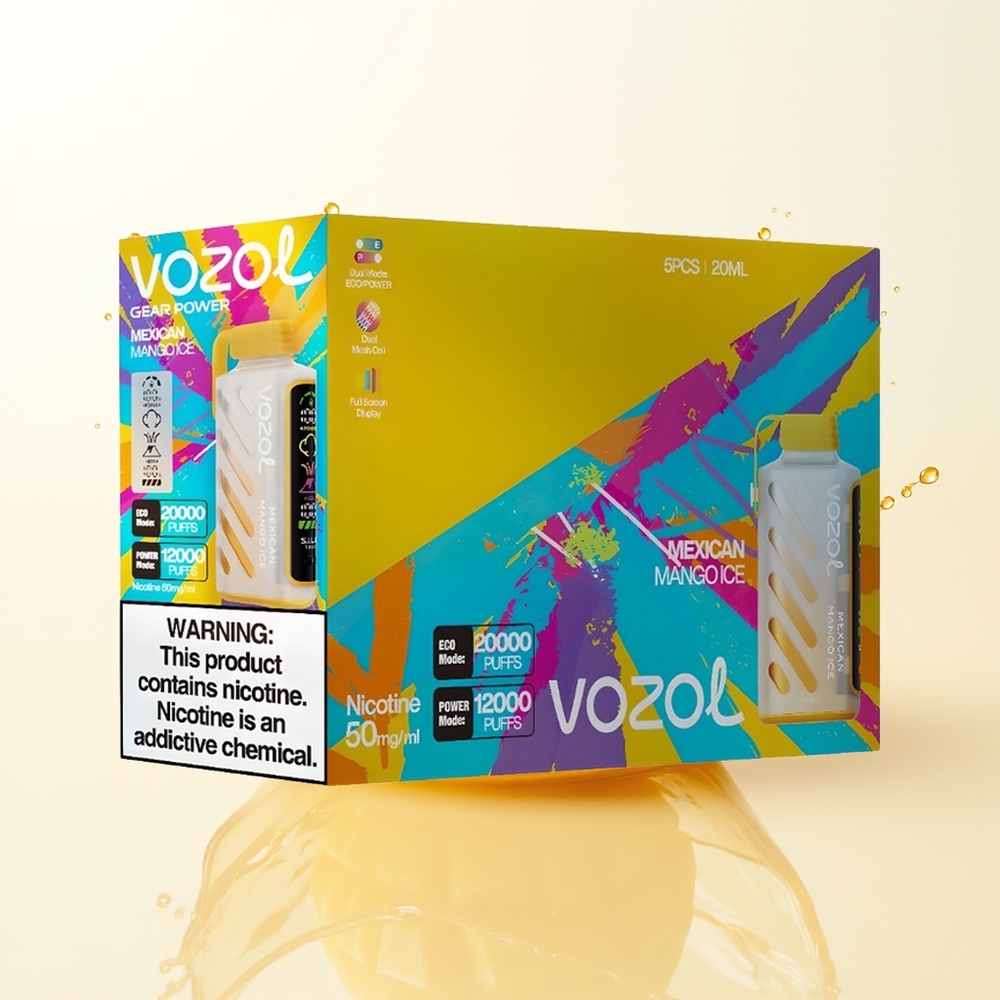 VOZOL Gear Power 20000 Lodowy Mango z Podwójną Siatką i Ekranem Pełnoekranowym
