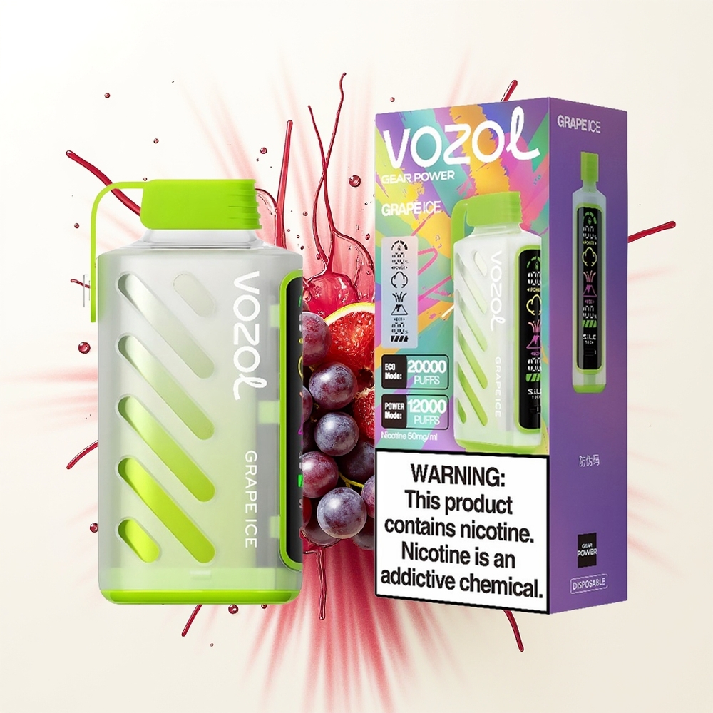 VOZOL Gear Power 20000 Lodowy Winogron z Podwójną Siatką i Ekranem Pełnoekranowym