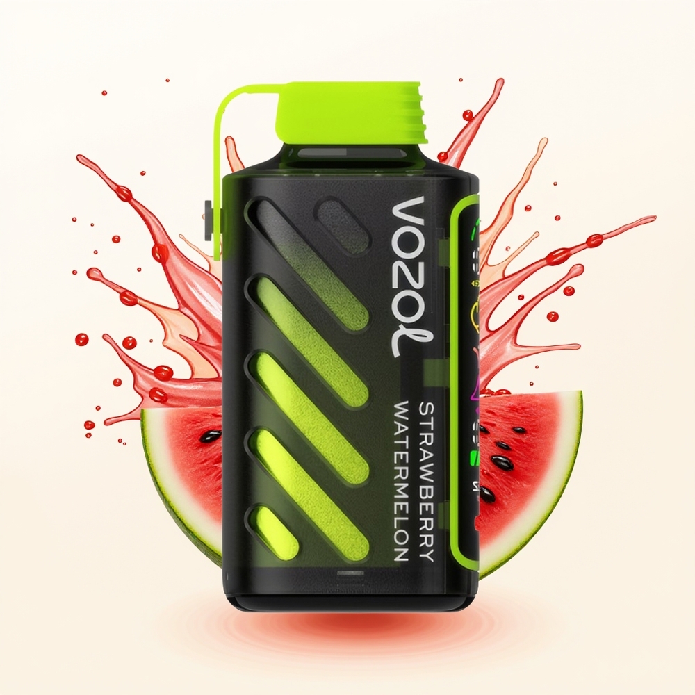 VOZOL Gear Power 20000 Truskawkowy Arbuz z Technologią S.i.L.C. i Podwójną Siateczką