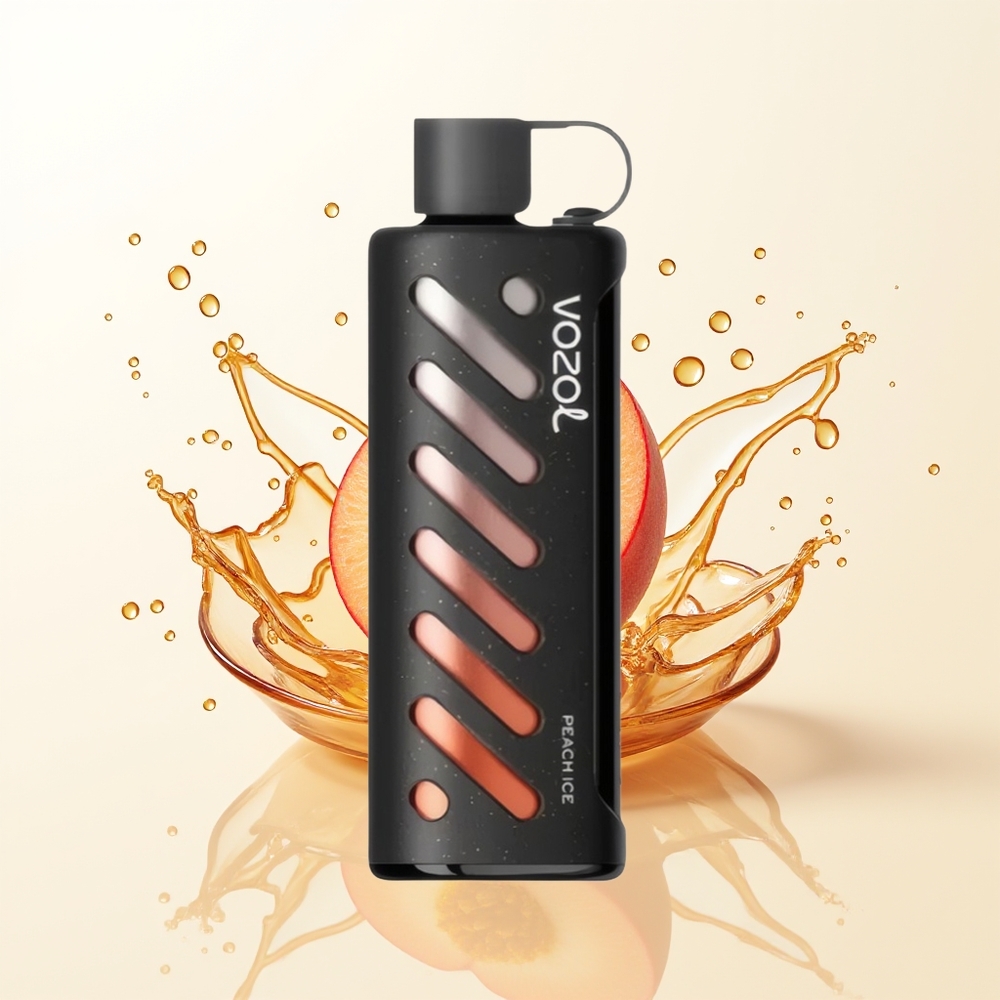 VOZOL Gear Shisha 25000 Brzoskwiniowy Lód z Podwójnym Mesh i 5mg/ml Nikotyny