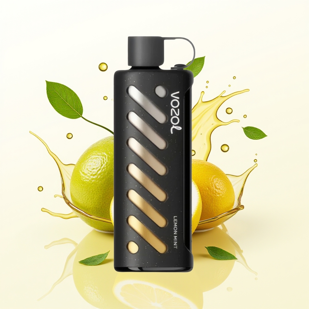 VOZOL Gear Shisha 25000 Cytrynowo-Miętowy Dual Mesh 5mg