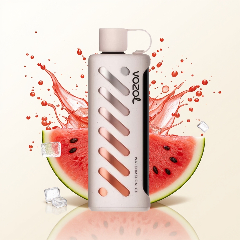 VOZOL Gear Shisha 25000 Lodowy Arbuz z Podwójnym Mesh i S.i.L.C Tech