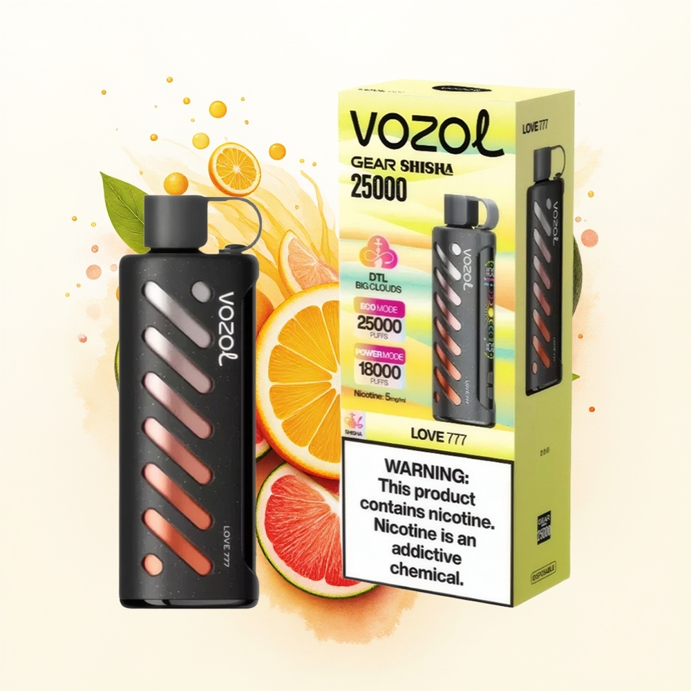 VOZOL Gear Shisha 25000 Miłość 777 Dual Mesh Smak