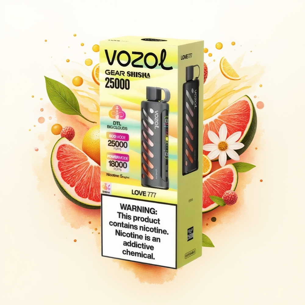 VOZOL Gear Shisha 25000 Miłość 777 Dual Mesh Smak