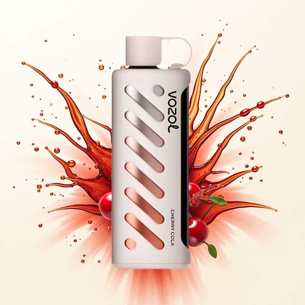 VOZOL Gear Shisha 25000 Wiśniowa Cola Dual Mesh z Tech S.i.L.C