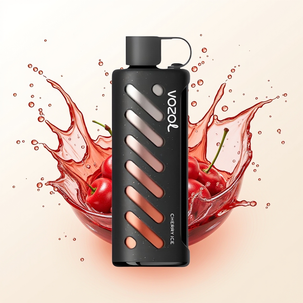 VOZOL Gear Shisha 25000 Wiśniowy Lód z Dual Mesh i 5mg/ml