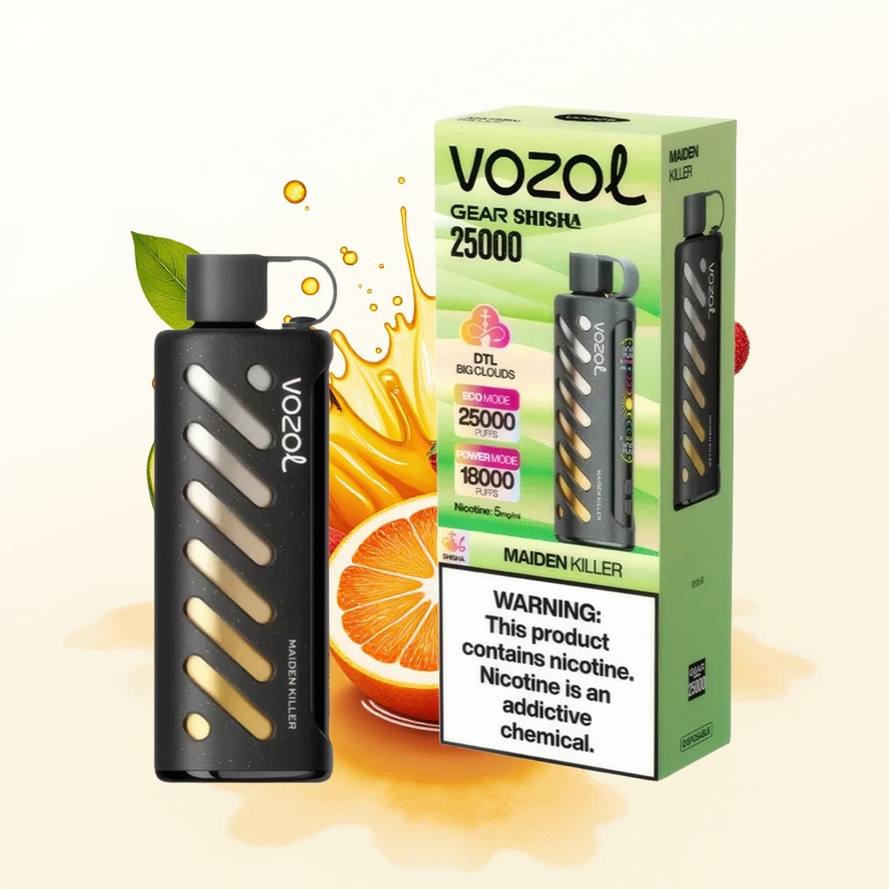 VOZOL Gear Shisha 25000 Zabójca Dziewic Dual Mesh 5mg