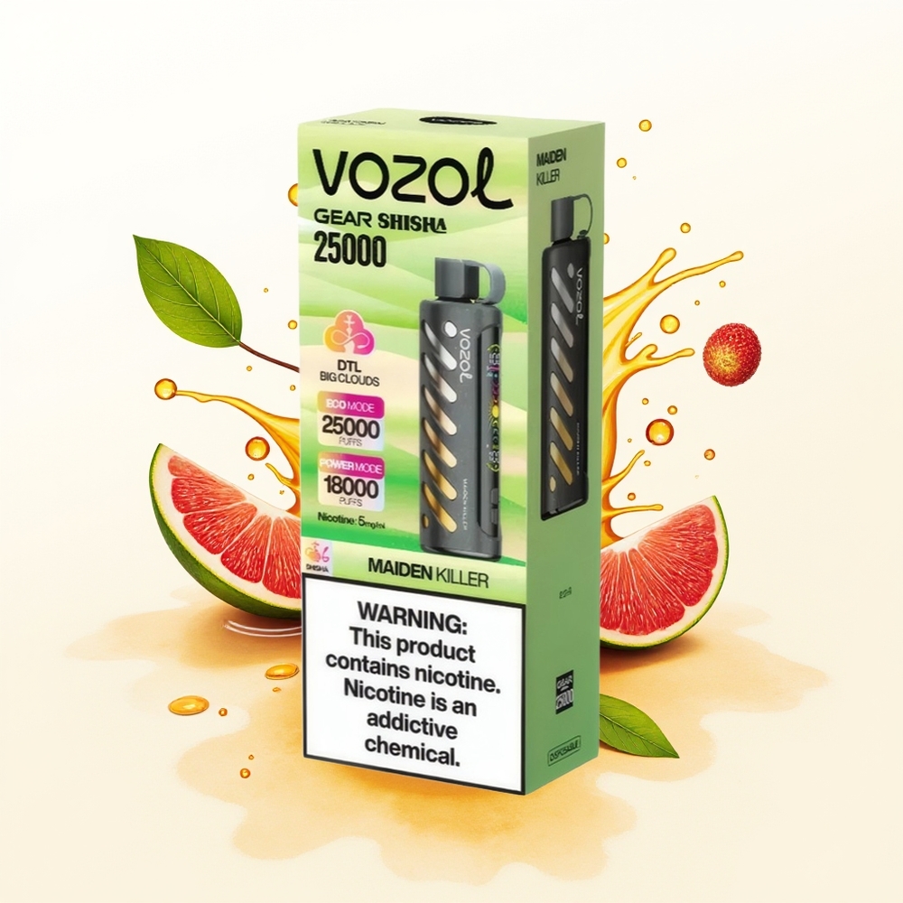 VOZOL Gear Shisha 25000 Zabójca Dziewic Dual Mesh 5mg
