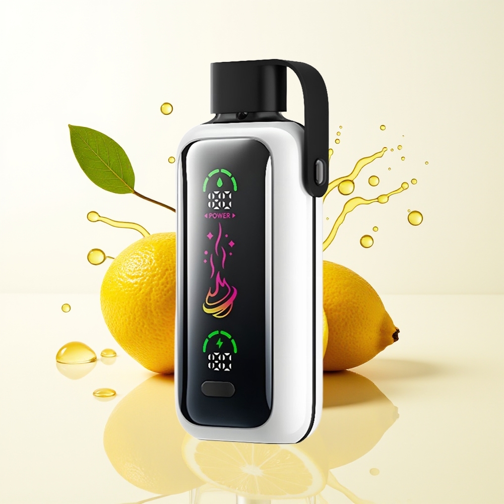 VOZOL Star 20000 Perfumowa Cytryna z Lustrzanym Ekranem i Podwójną Siatką