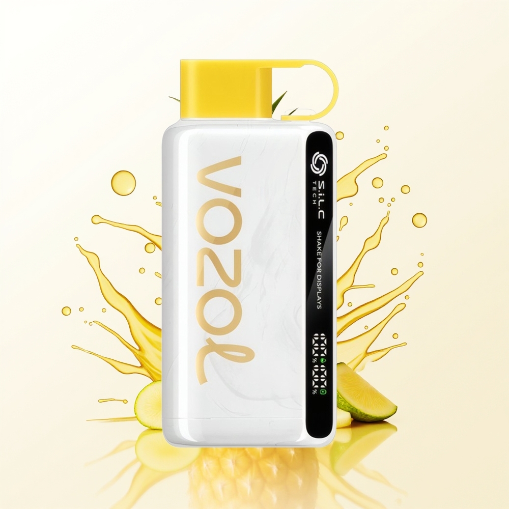 VOZOL STAR 9000/12000 Ananas Kokos Lód z S.i.L.C TECH i Ładowaniem 30% Szybciej