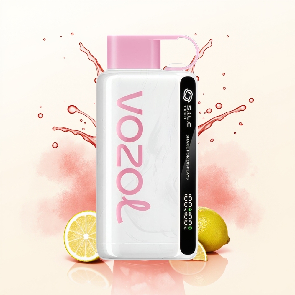 VOZOL STAR 9000/12000 Różowa Lemoniada z S.i.L.C TECH i Ładowaniem 30% Szybciej