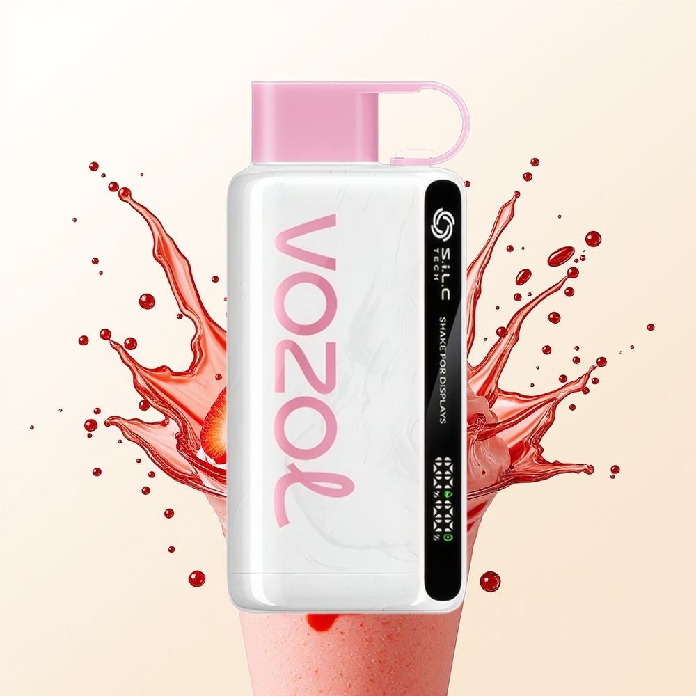 VOZOL STAR 9000/12000 Truskawkowe Lody z S.i.L.C TECH i Szybkim Ładowaniem