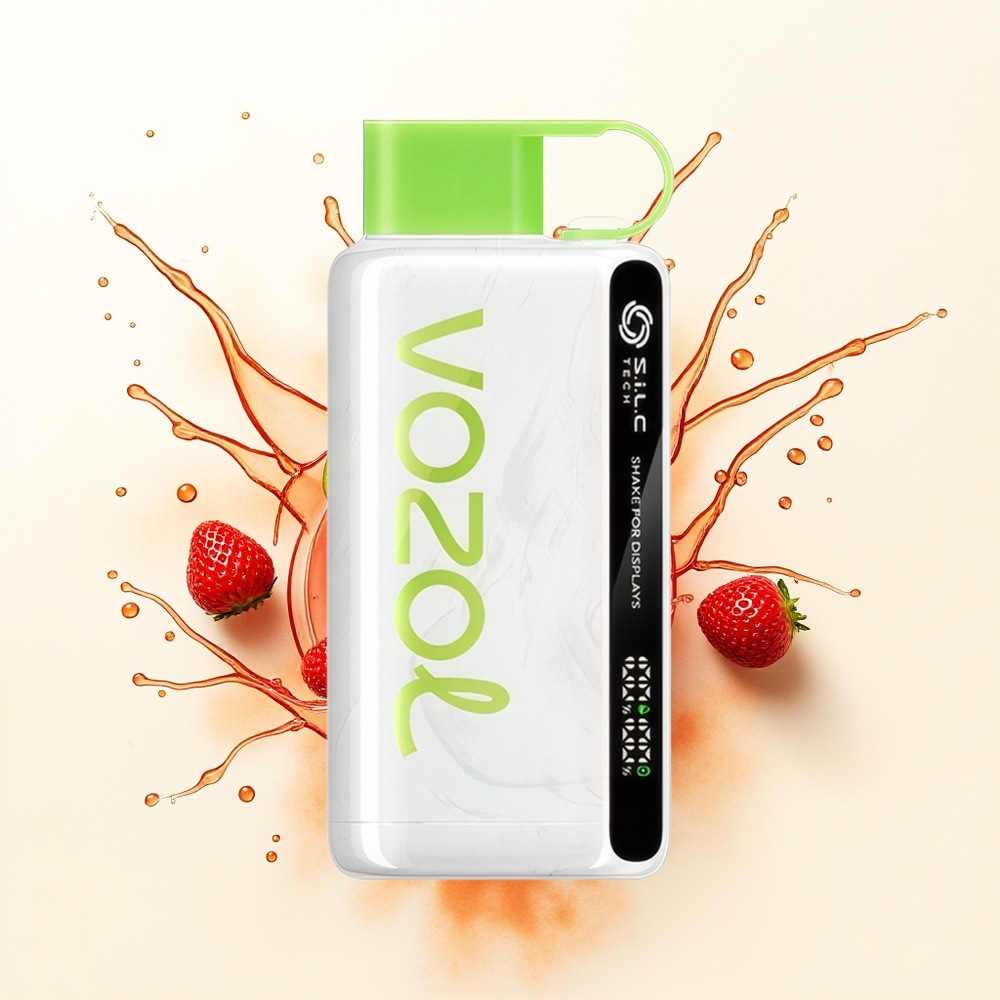 VOZOL STAR 9000/12000 Truskawkowy Kiwi z S.i.L.C TECH i Ładowaniem 30% Szybciej