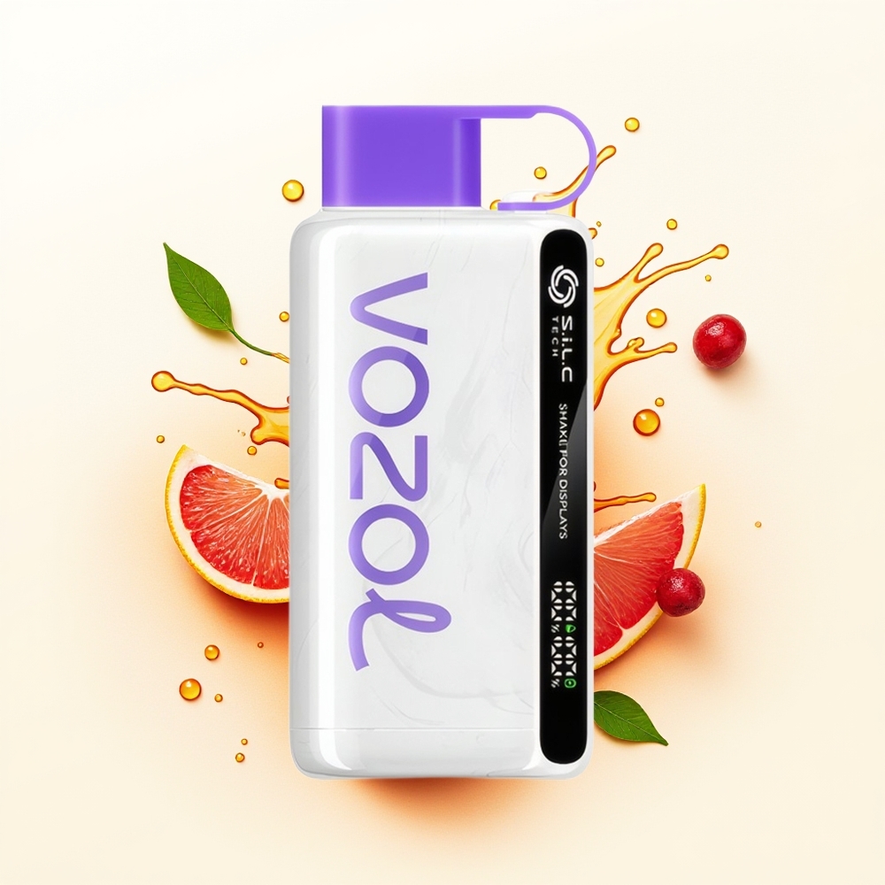 VOZOL STAR 9000/12000 Żurawina Mango Grejpfrut z S.i.L.C TECH i Ładowaniem 30% Szybciej