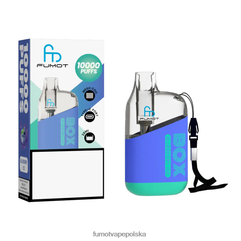 Fumot Tornado box 10000 jednorazowych kapsułek do waporyzacji - 20ml (1 szt.) - Fumot Polska 2ZVZ60352 różowa lemoniada